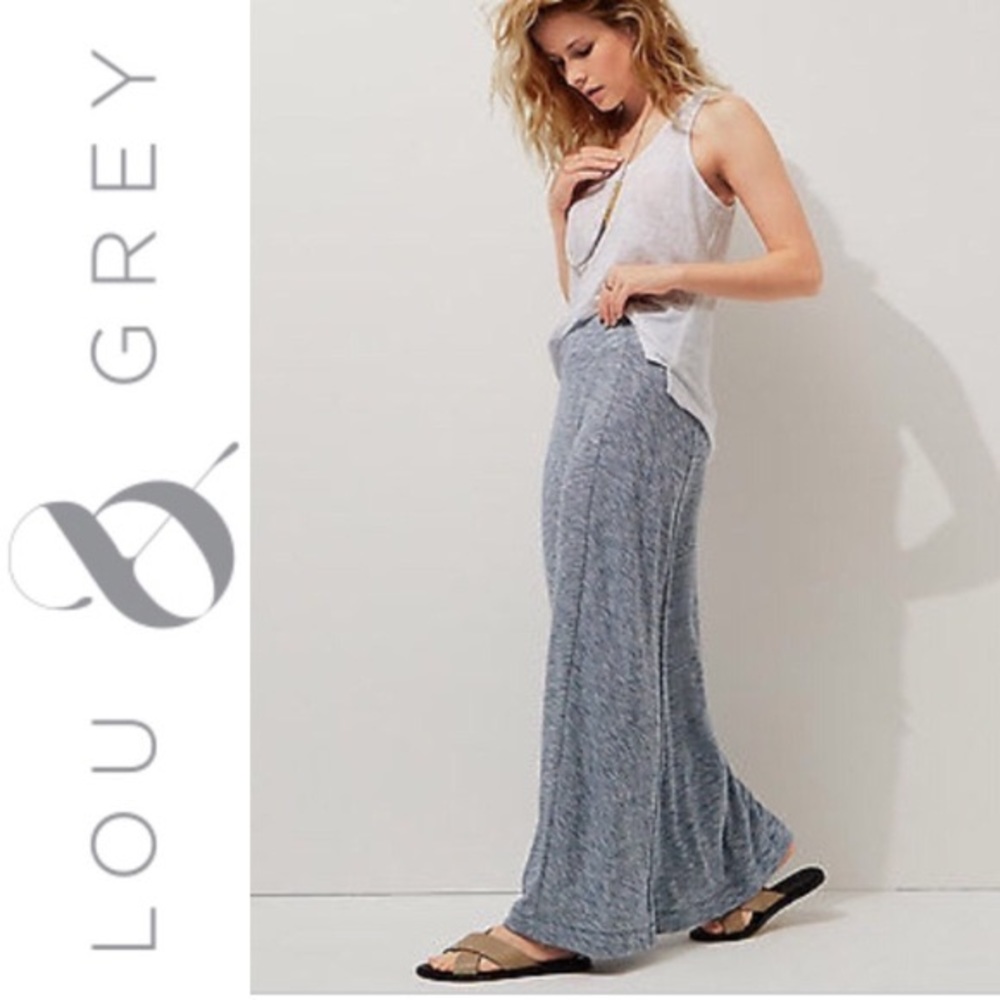 Lou & Grey Chevron Maxi Skirt